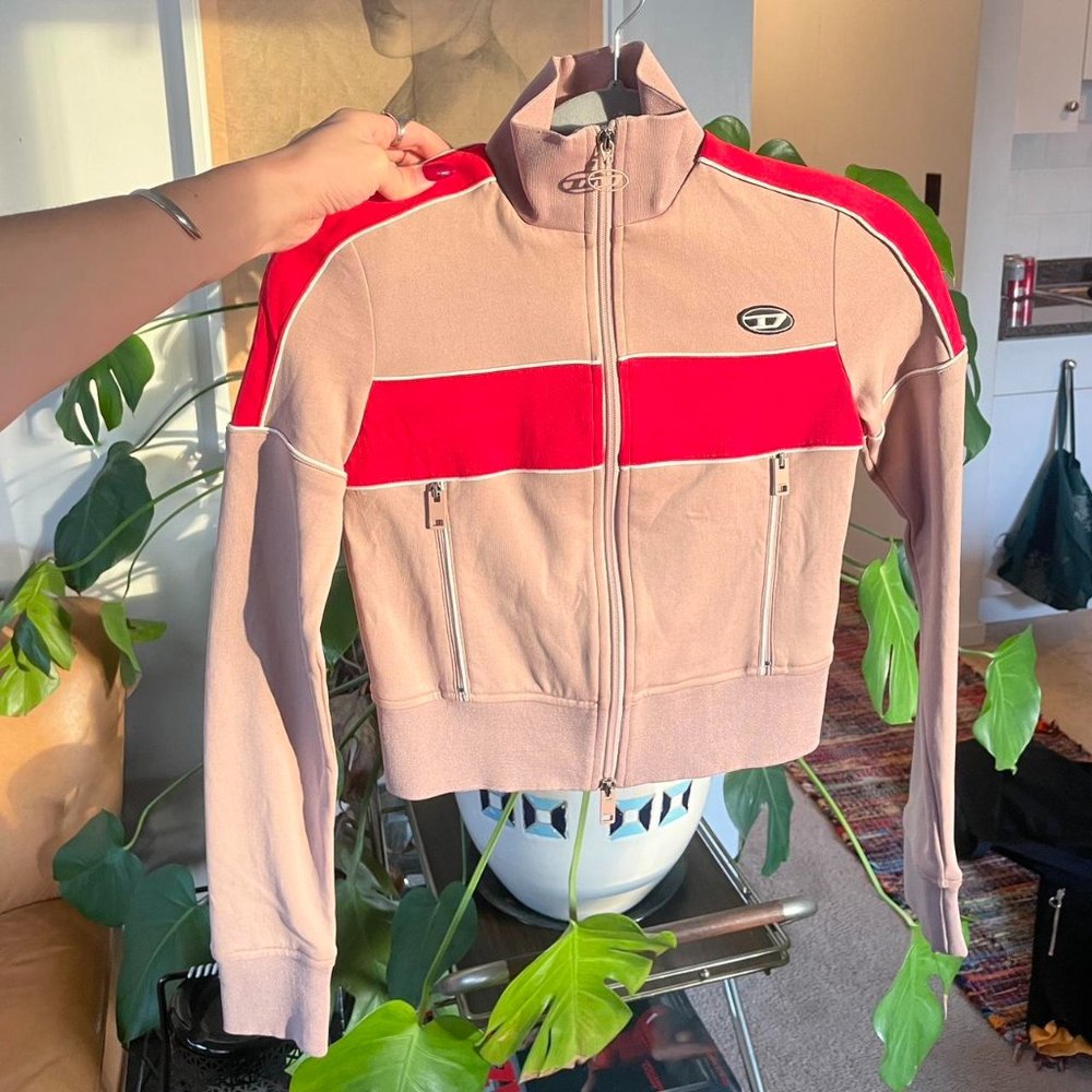NEW Diesel Zip Up Track Jacket SZ XS